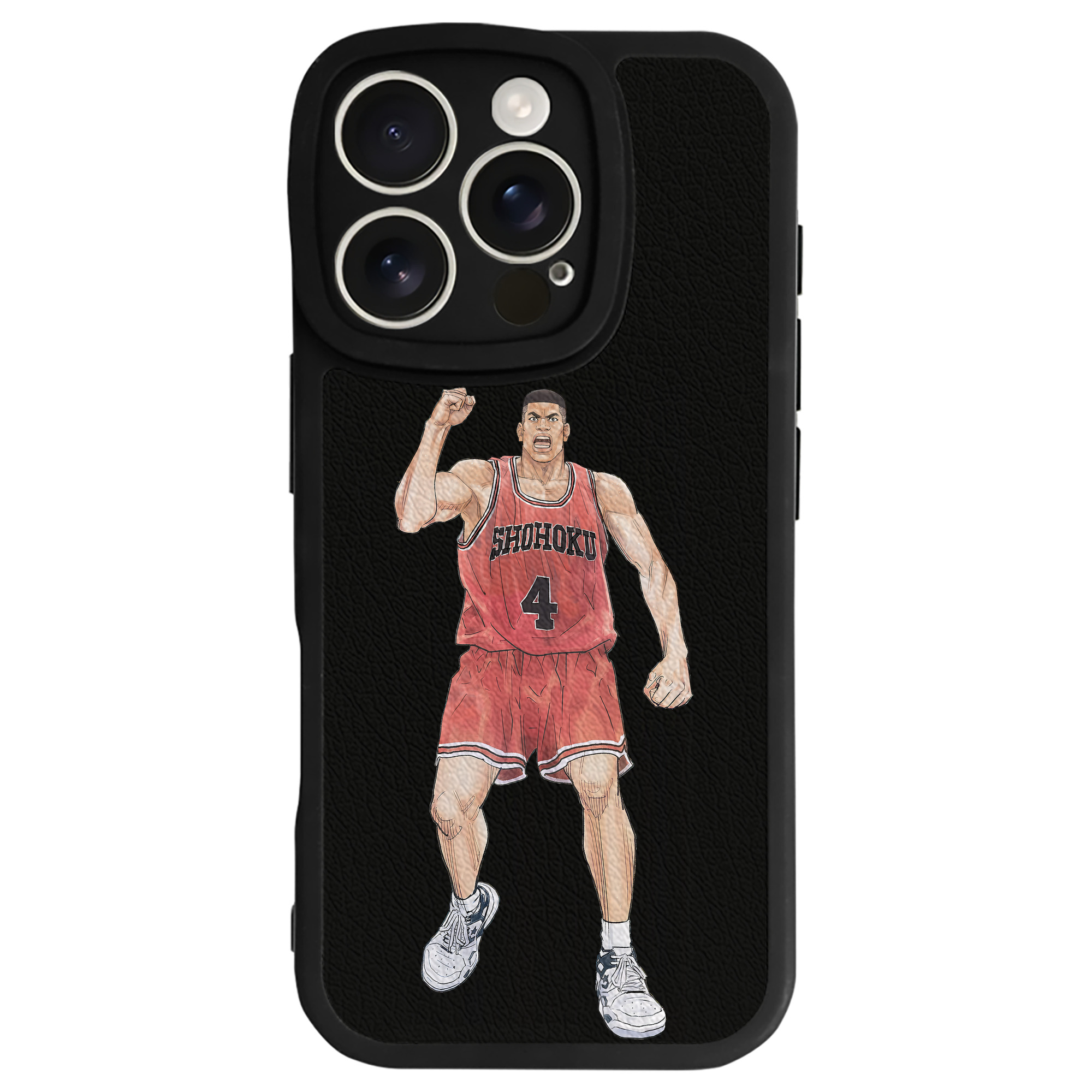 （画像用） SLAM DUNK／スラムダンク 【iPhone 16シリーズ対応】シリコンスマホケース（レザー調） 材質：シリコン